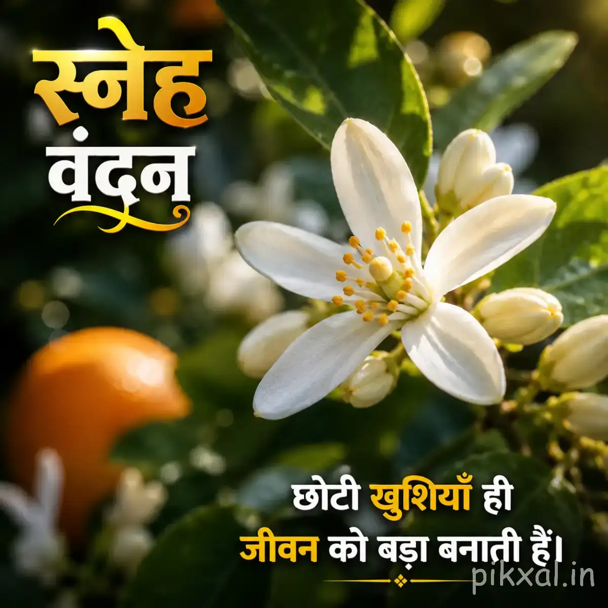 White star-shaped flowers with slender petals and yellow centers among green leaves