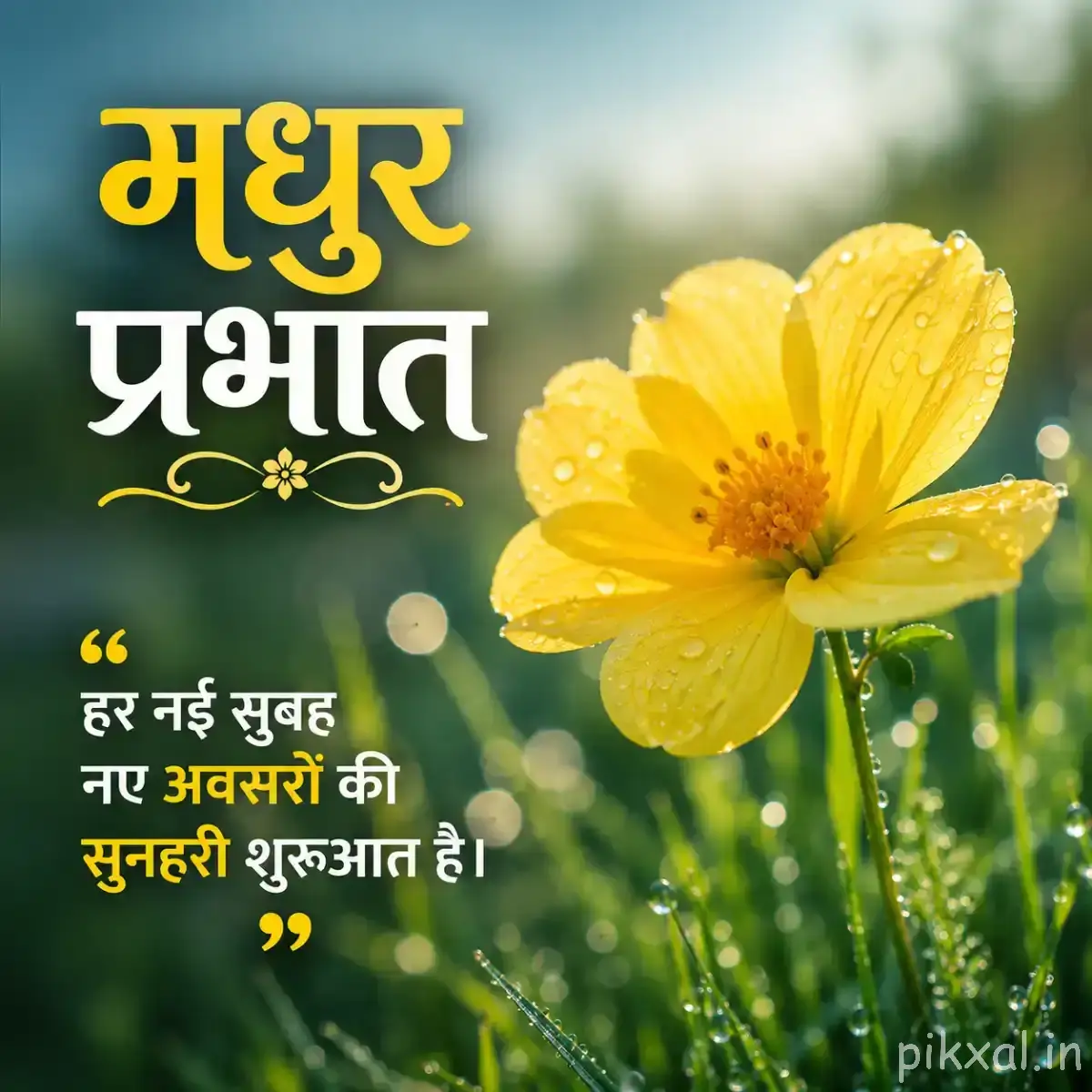 Single pale yellow flower with rounded petals and a dark center surrounded by green foliage