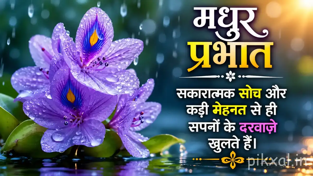 Premium HD Good Morning Flower Images