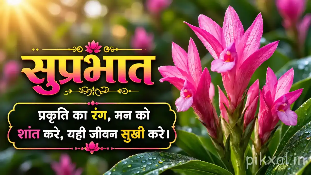 Good Morning Flower Images with Quotes